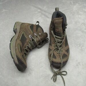 Vasque Men 9 Hiking Boots Brown Gore Tex Trail Breeze III Waterproof Mountaineer